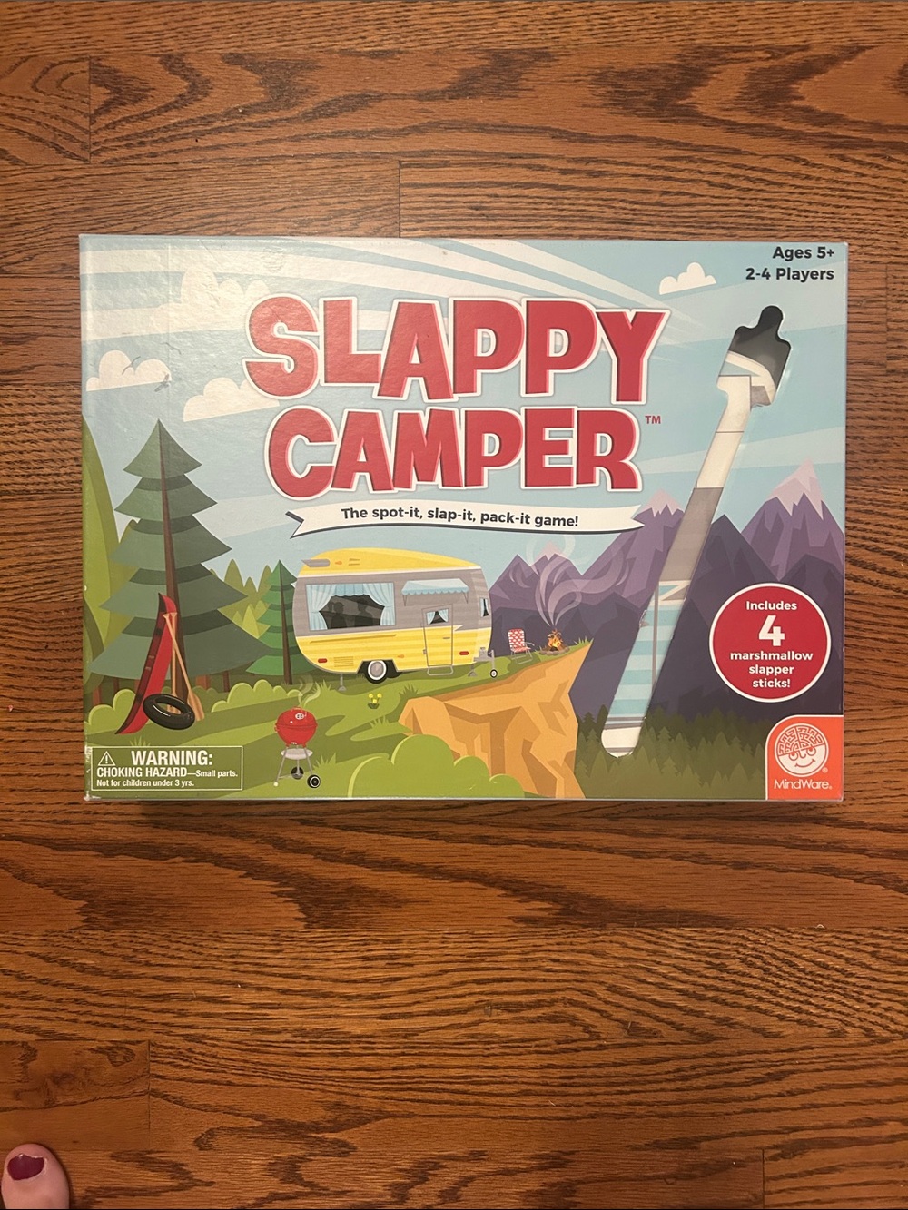 Slappy Camper Family Game - Yellow Camper by